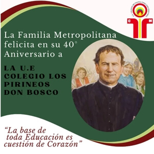 Lee más sobre el artículo Felicidades A La Unidad Educativa Colegio Los Pirineos Don Bosco